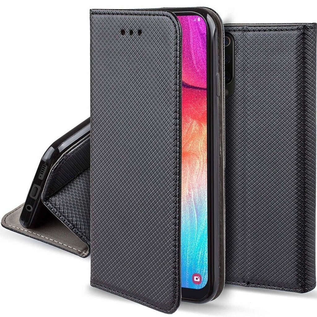 Puhelinkuoret Fusion Magnet Book sopii Xiaomi Redmi Note 11 5G / Redmi Note 11T 5G / Poco M4 Pro 5G:lle, musta hinta ja tiedot | Puhelimen kuoret ja kotelot | hobbyhall.fi