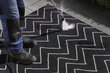 Northrugs matto Zig Zag Black 120x170 cm hinta ja tiedot | Isot matot | hobbyhall.fi