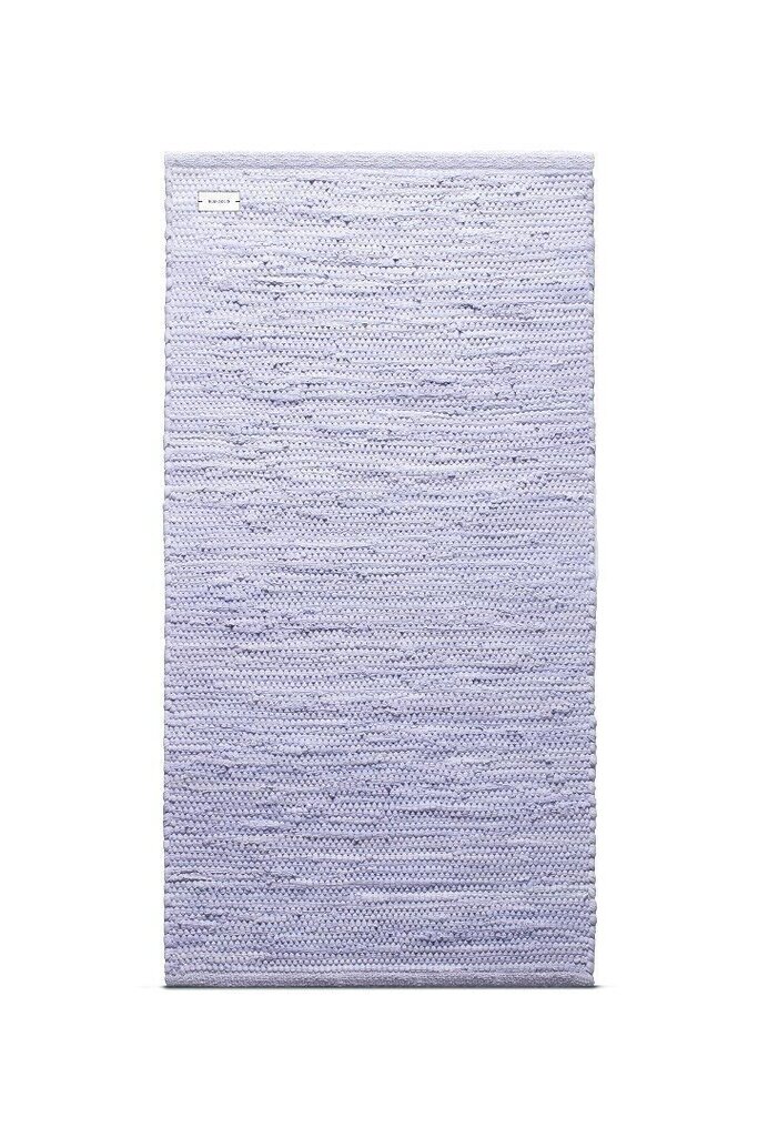 Matto Solid puuvillamatto, vaalea violetti 65 x 135 cm. hinta ja tiedot | Isot matot | hobbyhall.fi