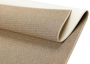Narma Bello -flatWeave™ sileäksi kudottu matto, beige, 80 x 160 cm hinta ja tiedot | Isot matot | hobbyhall.fi