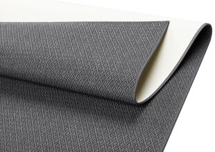 Narma Bello -flatWeave™ sileäksi kudottu matto, harmaa, 80 x 250 cm hinta ja tiedot | Isot matot | hobbyhall.fi