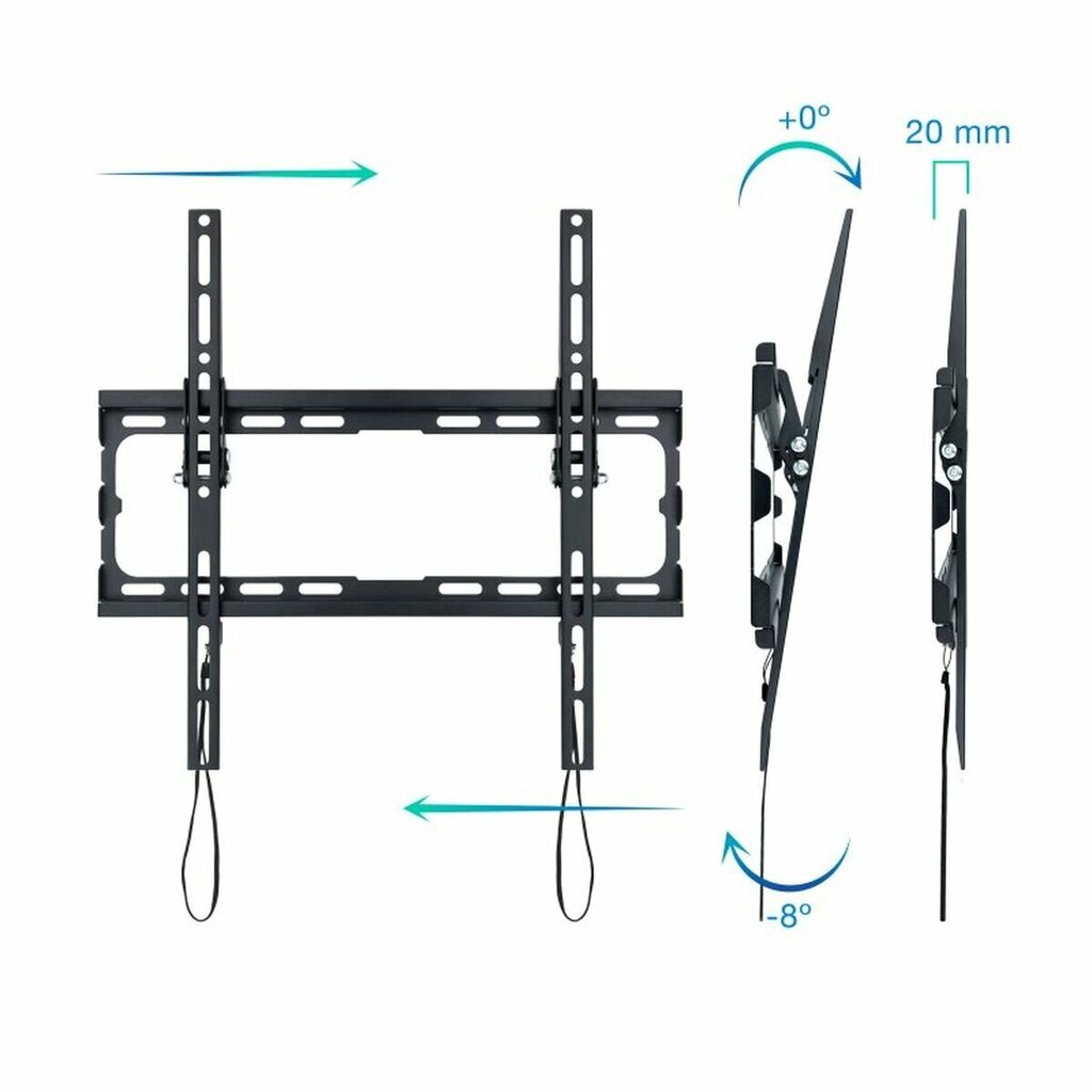 TooQ LP1071T-B 32-70" hinta ja tiedot | TV-seinätelineet | hobbyhall.fi