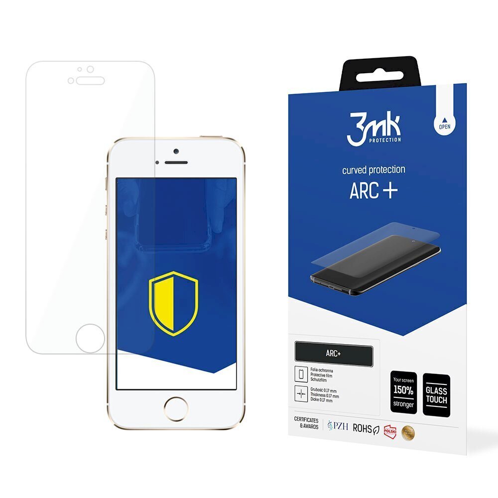 Apple iPhone 5 / 5S / SE 3mk ARC + näytönsuoja hinta ja tiedot | Näytönsuojakalvot ja -lasit | hobbyhall.fi