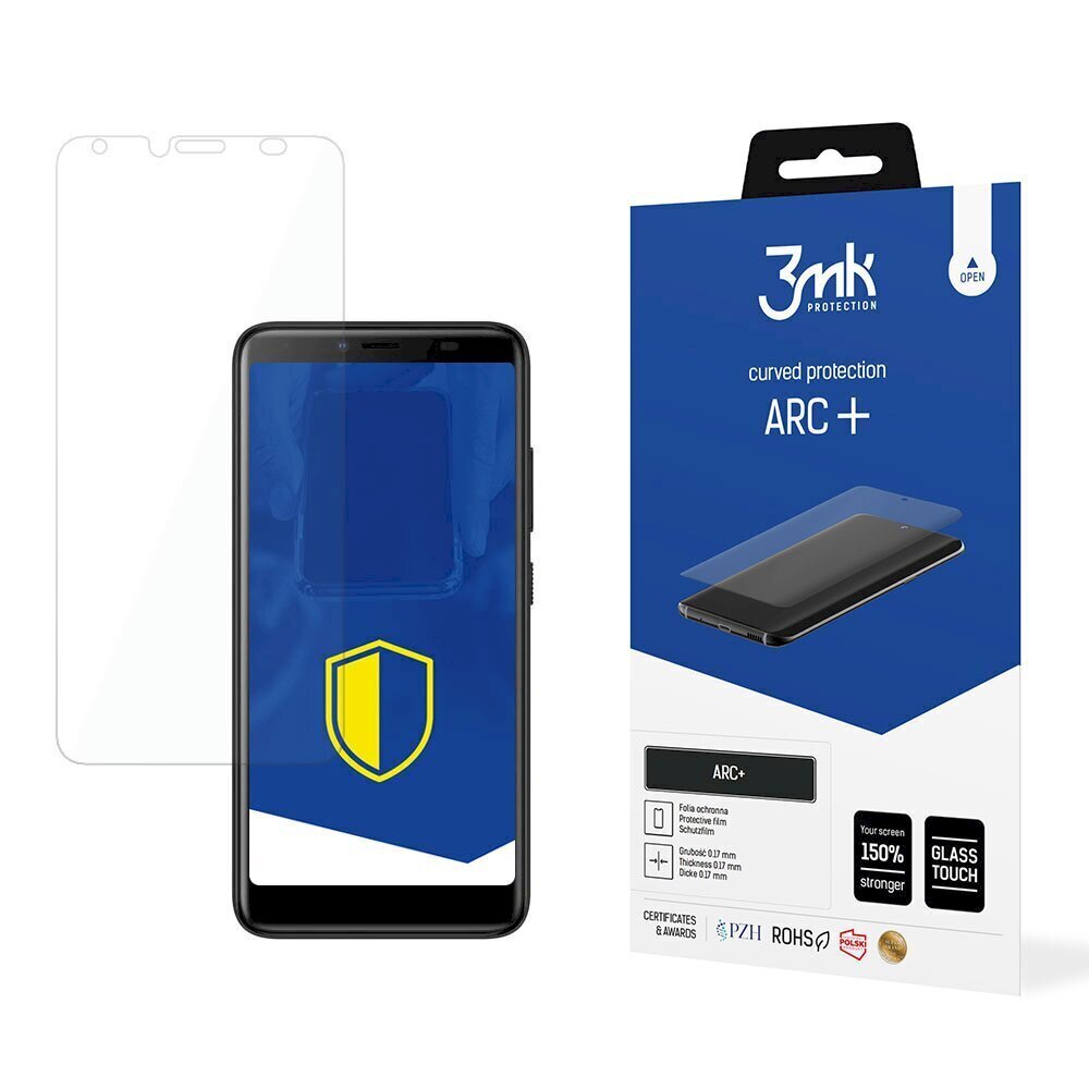 HTC Wildfire E Lite 3mk ARC+ suojavalo hinta ja tiedot | Näytönsuojakalvot ja -lasit | hobbyhall.fi