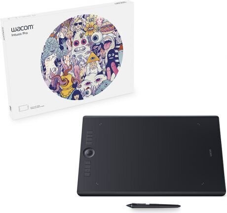 Wacom-grafiikkalevy Intuos Pro L (pohjoinen) (PTH-860-N) hinta ja tiedot | Piirustustaulut | hobbyhall.fi