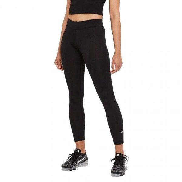 Nike naisten leggingsit NSW ESSNTL 7/8 MR LGGNG, musta