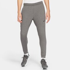 NIKE miesten urheiluhousut DF FLC PANT TAPER, tummanharmaa hinta ja tiedot | Miesten urheiluvaatteet | hobbyhall.fi