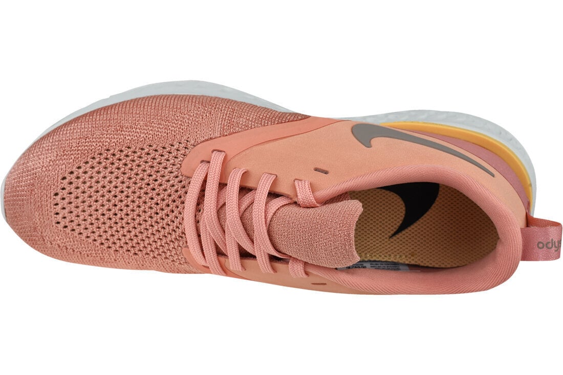 Naisten urheilukengät Nike W Odyssey React Flyknit 2 AH1016-602, pinkki hinta ja tiedot | Naisten urheilu- ja vapaa-ajan kengät | hobbyhall.fi