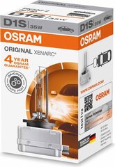 Autopolttimo OS66140 Osram OS66140 D1S 35W 85V hinta ja tiedot | Osram Sähköosat ja tarvikkeet | hobbyhall.fi