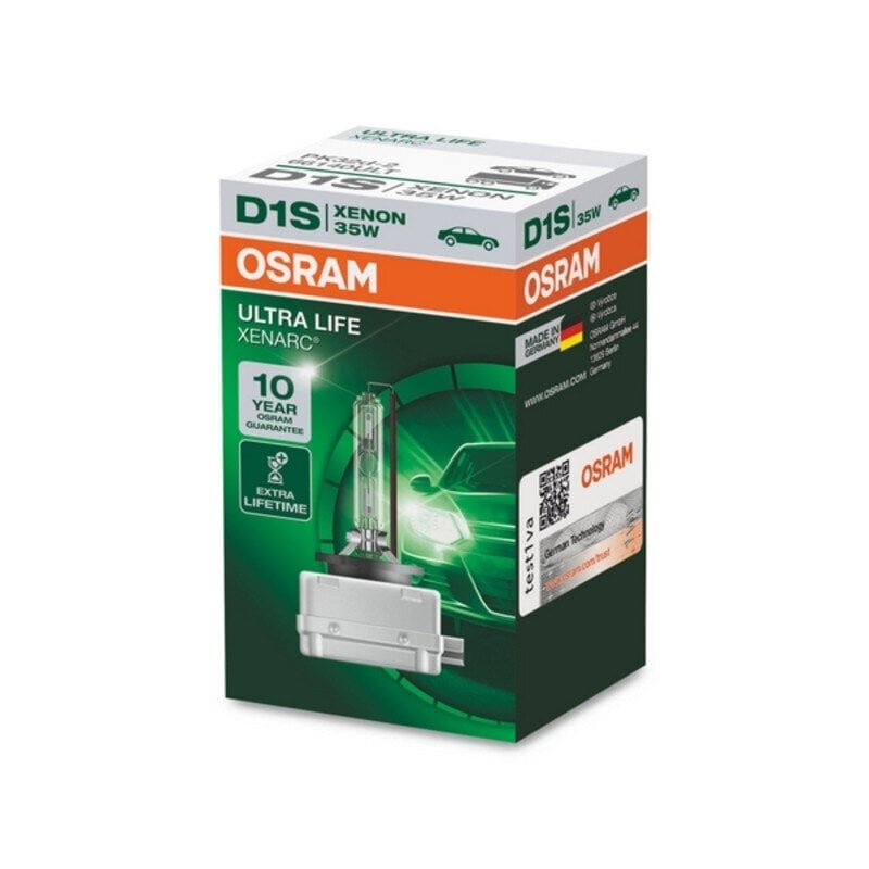 Autopolttimo OS66140ULT Osram OS66140ULT D1S 35W 85V hinta ja tiedot | Polttimot | hobbyhall.fi