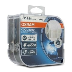 Autopolttimo OS66240CBI-HCB Osram OS66240CBI-HCB D2S 35W 85V 6000K (2 kpl, osat) hinta ja tiedot | Polttimot | hobbyhall.fi