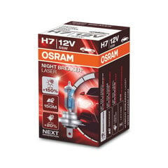 Autopolttimo Osram 64210NL-H7 12V 55W hinta ja tiedot | Polttimot | hobbyhall.fi