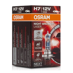 Autopolttimo Osram 64210NL-H7 12V 55W hinta ja tiedot | Osram Sähköosat ja tarvikkeet | hobbyhall.fi