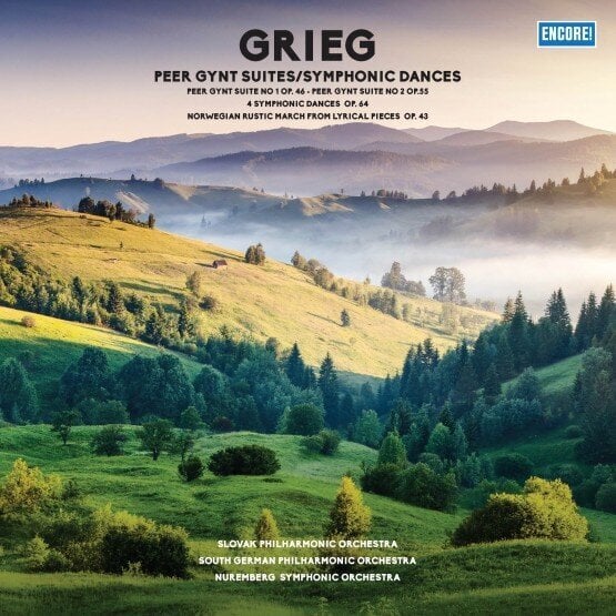 Vinyylilevy (LP) GRIEG "Peer Gynt Suites / Symphonic Dances"