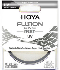 Hoya suodatin UV Fusion One Next 58mm. hinta ja tiedot | Kameran suotimet | hobbyhall.fi