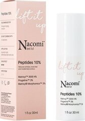 Kasvoseerumi Nacomi Next Level Peptides 10% 30 ml. hinta ja tiedot | Kasvoöljyt ja seerumit | hobbyhall.fi