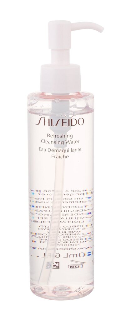 Shiseido Refreshing Cleansing Water 180 ml hinta ja tiedot | Kasvojen puhdistusaineet | hobbyhall.fi