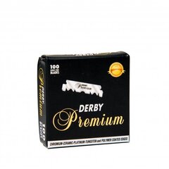 Partakoneen terä Derby Premium, 100 kpl hinta ja tiedot | Parranajo ja karvanpoisto | hobbyhall.fi