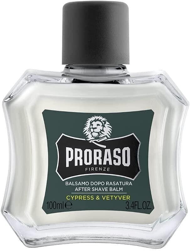 Partabalsami Proraso Cypress & Vetyver, 100 ml hinta ja tiedot | Parranajo ja karvanpoisto | hobbyhall.fi