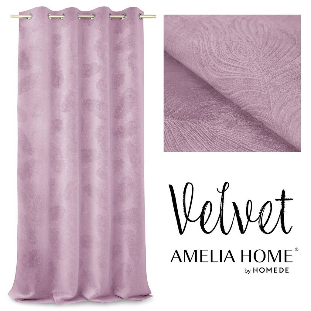 AmeliaHome -verho Velvet hinta ja tiedot | Verhot | hobbyhall.fi