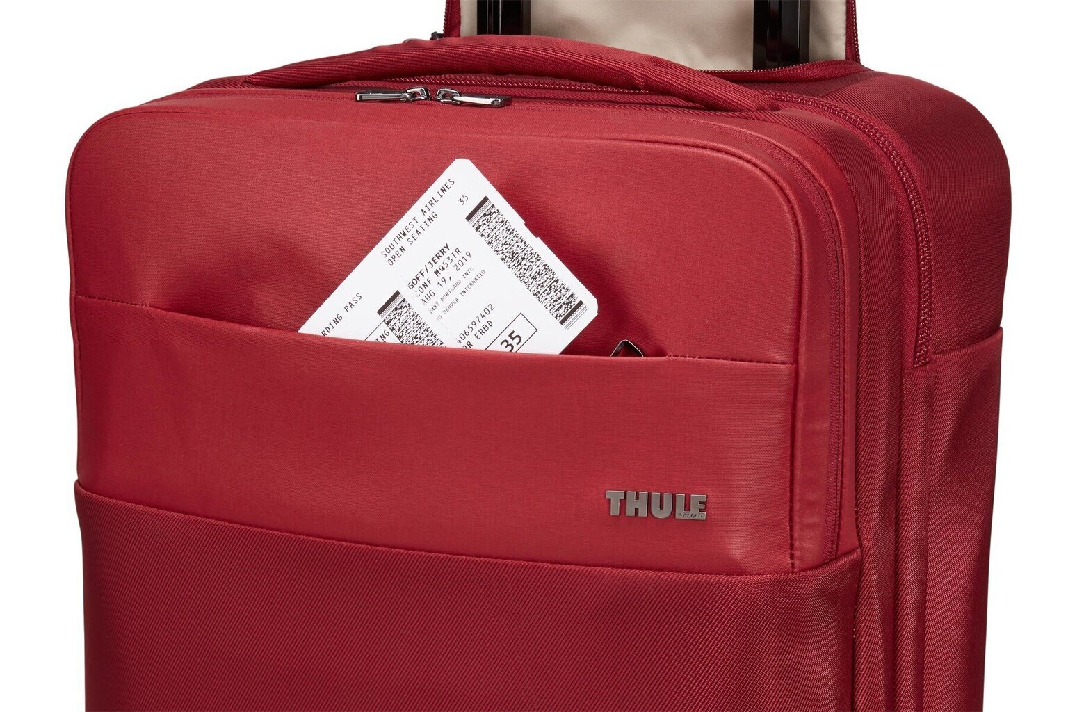 Thule Spira Carry On Spinner SPAC-122 -lentolaukku, punainen hinta ja tiedot | Matkalaukut ja -kassit | hobbyhall.fi