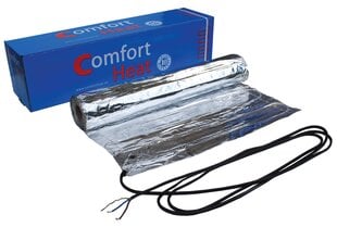 Comfort Heat alumiinifoliolämmitysmatto laminaatti- ja parkettilattialle CATE-80 (0,5x8m); 4m2; 320W; 230V hinta ja tiedot | Lattialämmitys | hobbyhall.fi