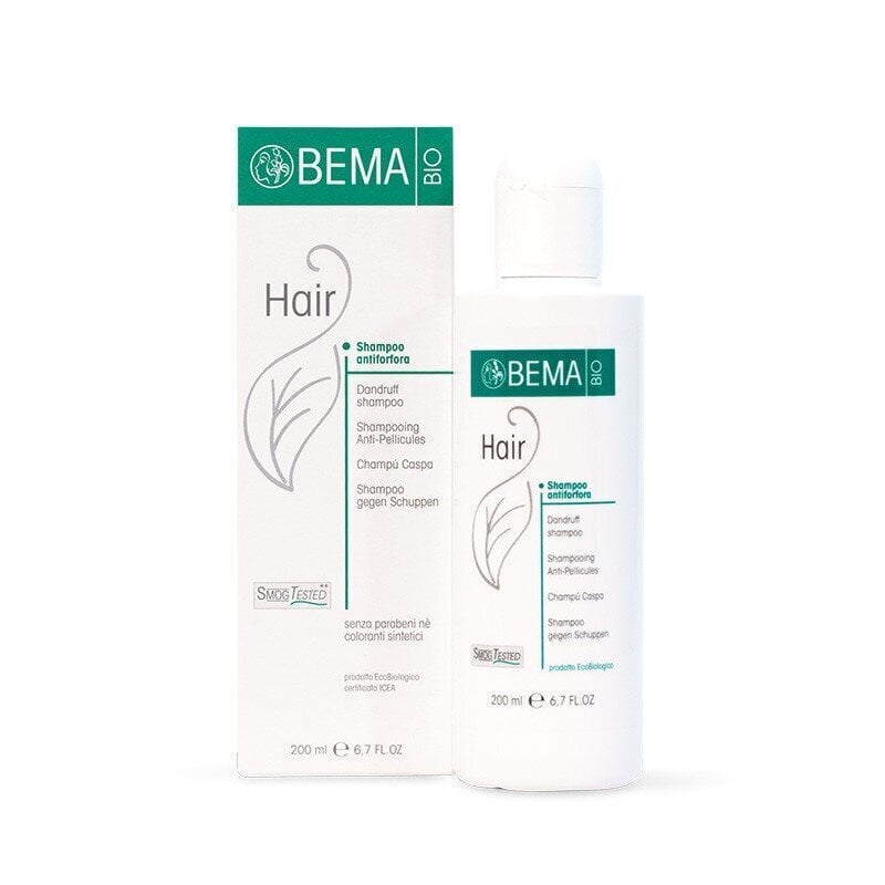 Hilseen vastainen shampoo Bema Bio Hair, 200 ml hinta ja tiedot | Shampoot | hobbyhall.fi