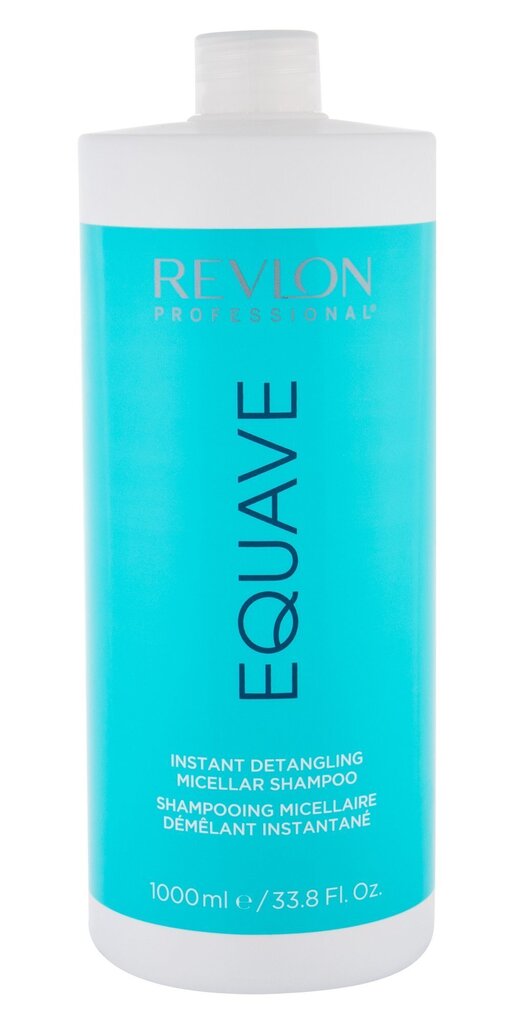 Kosteuttava hiusshampoo Revlon Professional Equave Detangling Shampoo 1000ml hinta ja tiedot | Shampoot | hobbyhall.fi