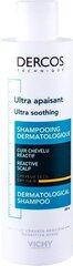 Shampoo Vichy Dercos Ultra Soothing 200 ml hinta ja tiedot | Vichy Hajuvedet ja kosmetiikka | hobbyhall.fi