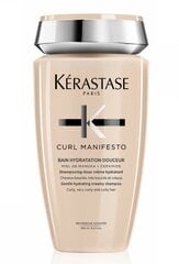 Shampoo Kerastase Curl Manifesto Bain Hydratation 250 ml hinta ja tiedot | Kérastase Hajuvedet ja kosmetiikka | hobbyhall.fi