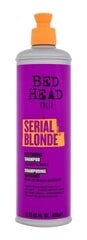 Shampoo vaaleille hiuksille, korjaava, Tigi Bed Head Serial Blonde 400 ml. hinta ja tiedot | Shampoot | hobbyhall.fi