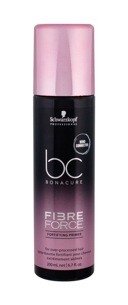 Hiustenhoitoaine vaurioituneille hiuksille Schwarzkopf Professional BC Bonacure Fibre Force Fortifying Primer 200 ml hinta ja tiedot | Hoitoaineet | hobbyhall.fi