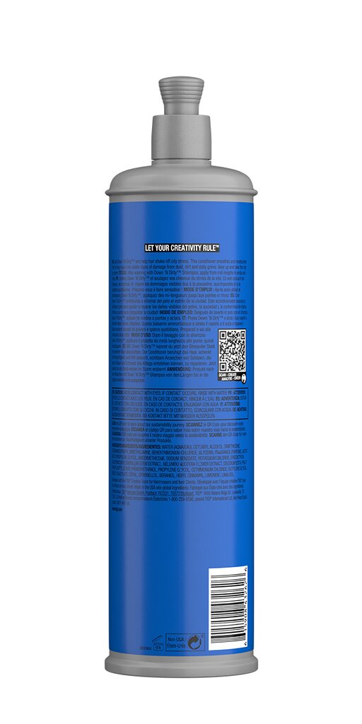 Hoitoaine, kosteuttava, Tigi Bed Head Down N Dirty 400 ml. hinta ja tiedot | Hoitoaineet | hobbyhall.fi