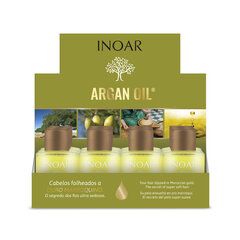 Arganöljy hiuksille Inoar Argan Oil 12x7 ml hinta ja tiedot | Hiusnaamiot, öljyt ja seerumit | hobbyhall.fi