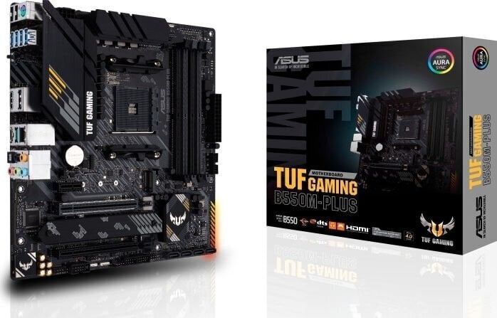 Asus TUF Gaming B550M-Plus hinta ja tiedot | Emolevyt | hobbyhall.fi