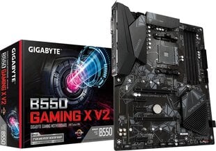 Gigabyte B550 GAMING X V2 hinta ja tiedot | Gigabyte Tietokoneet ja pelaaminen | hobbyhall.fi