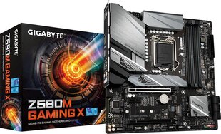 Gigabyte Z590M Gaming X hinta ja tiedot | Emolevyt | hobbyhall.fi