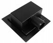 Neliön muotoinen suihkuallas Mexen Flat 12x12, 15x15 cm, Black hinta ja tiedot | Lattiakaivot | hobbyhall.fi