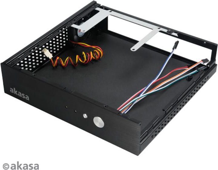 Akasa Cypher OEM (120W) (AK-ITX04M-12EU) hinta ja tiedot | Tietokonekotelot | hobbyhall.fi