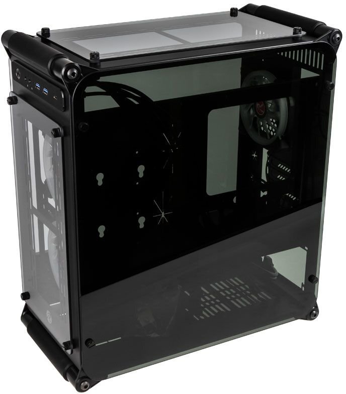 Raijintek Coeus Elite TC, ikkunalla (0R200070) hinta ja tiedot | Tietokonekotelot | hobbyhall.fi