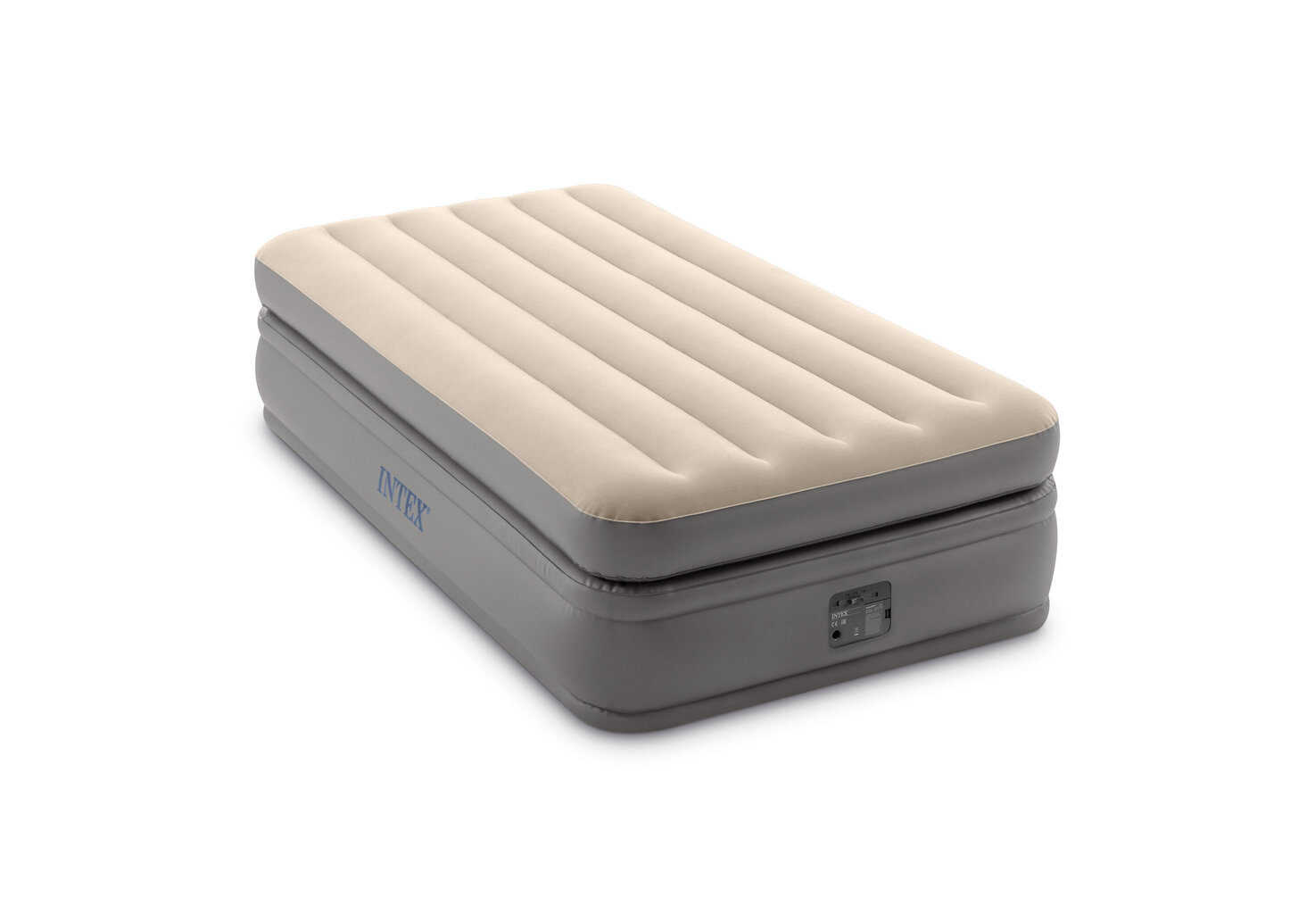 Ilmatäytteinen patja Intex Prime Comfort Eleveted, 1,91x0,99 cm, beige hinta ja tiedot | Ilmapatjat | hobbyhall.fi