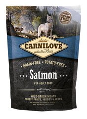 Carni Love Salmon for Adult kuivaruoka koirille 1,5kg hinta ja tiedot | Carnilove Lemmikit | hobbyhall.fi