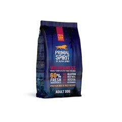 Primal Spirit märkäruoka aikuisille koirille Wilderness 1kg hinta ja tiedot | Koiran kuivaruoka | hobbyhall.fi