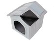 Pesä-talo Hobbydog Inari Dove Grey, 38x32 cm hinta ja tiedot | Pedit ja pesät | hobbyhall.fi