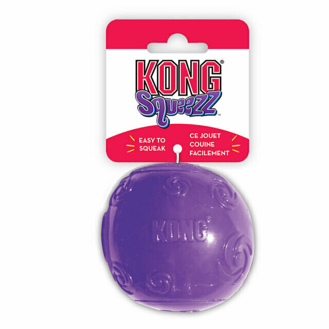 Kong pallo koirille Squeezz Ball, M, 6 cm. hinta ja tiedot | Koiran lelut | hobbyhall.fi