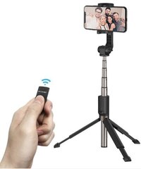 Selfiepulk BlitzWolf BW-BS4 musta. hinta ja tiedot | Selfie-tikut ja -telineet | hobbyhall.fi
