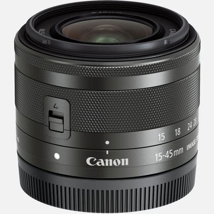 Canon EF-M 15-45mm IS STM (valkoinen kotelo) hinta ja tiedot | Objektiivit | hobbyhall.fi