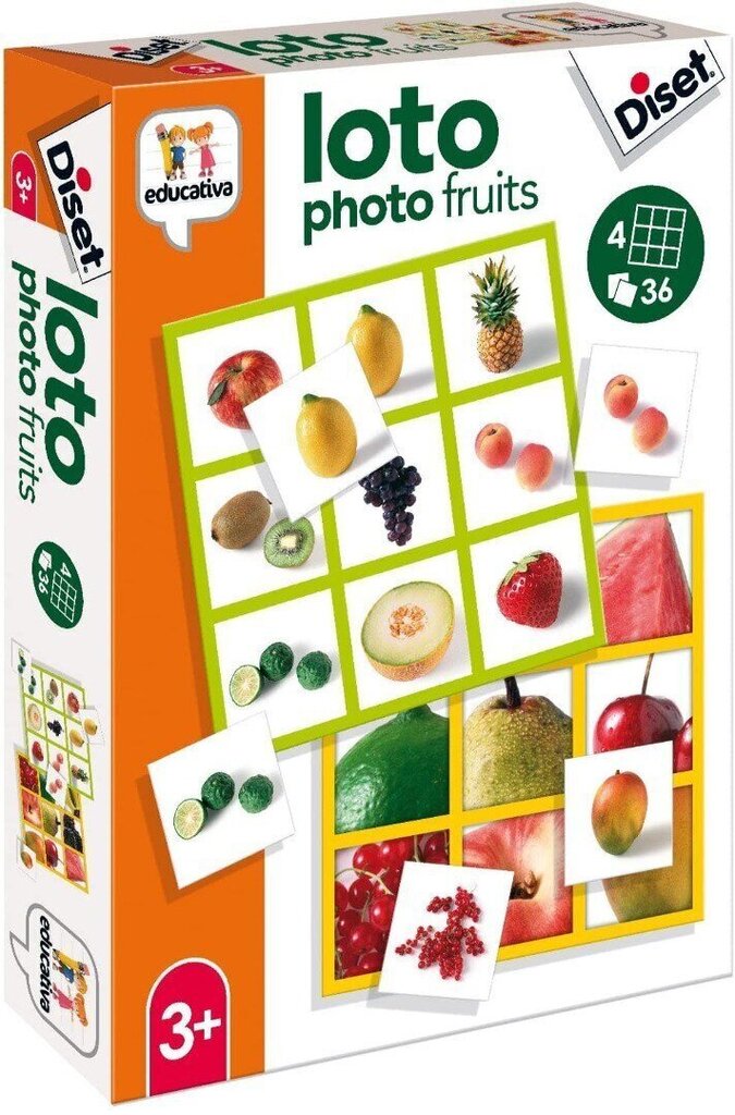 Lautapeli Fotoloto Fruits hinta ja tiedot | Lautapelit ja älypelit | hobbyhall.fi