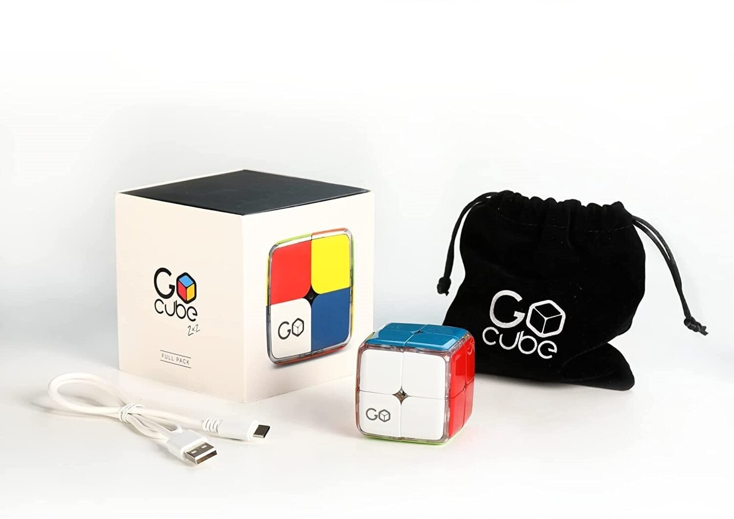 GoCube 2x2 - Älykäs Rubikin kuutio hinta ja tiedot | Lautapelit ja älypelit | hobbyhall.fi