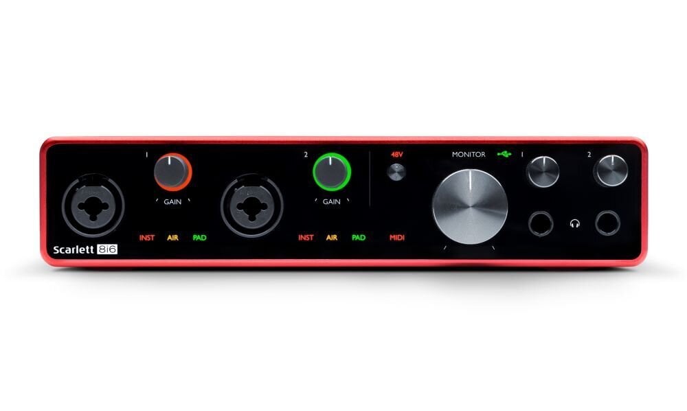 Focusrite Scarlett 8i6 hinta ja tiedot | Äänikortit | hobbyhall.fi